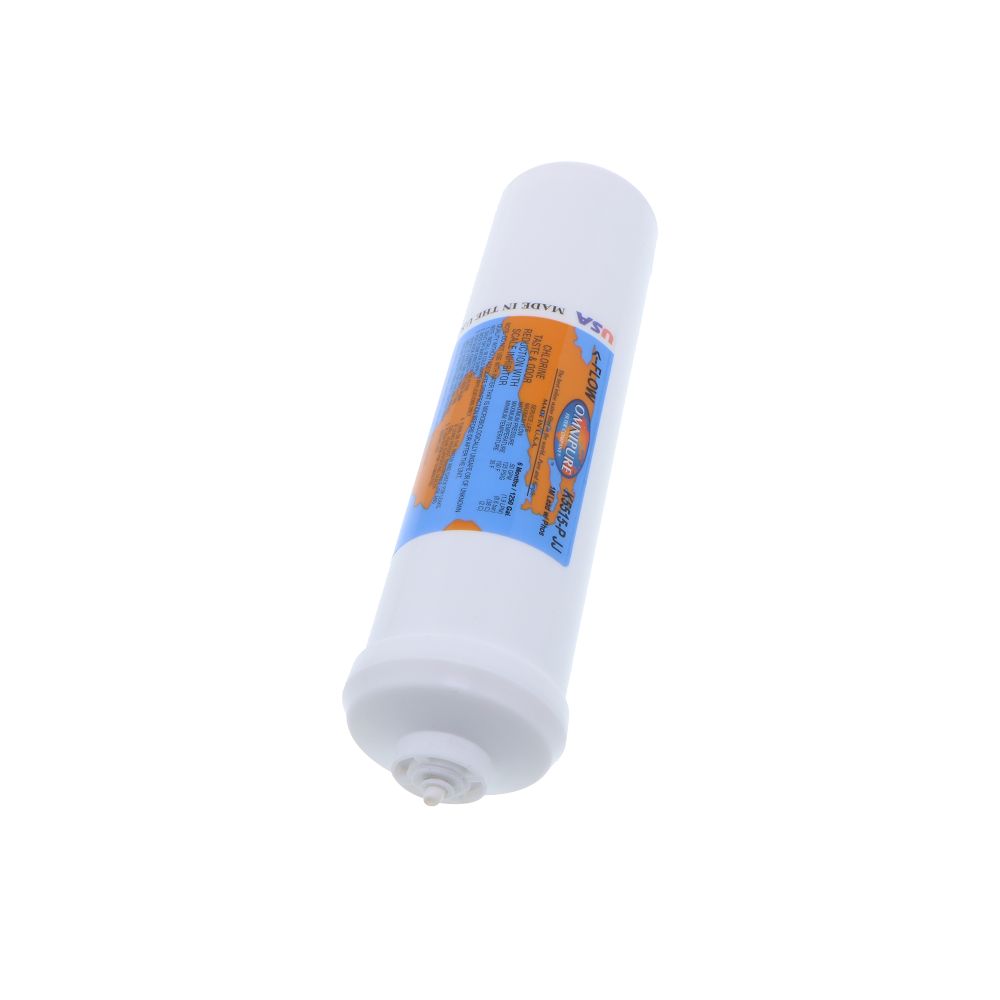 Omnipure Inline K5515-P-JJ 1 mic CTO/Lead/Cyst [w/ Scale Reduction] - 10" x 2.5" Filter - 1/4" Quick Connect
