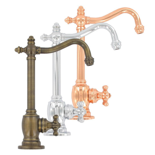 Waterstone Annapolis 1150C Faucets with Cross Handle - Cold Only