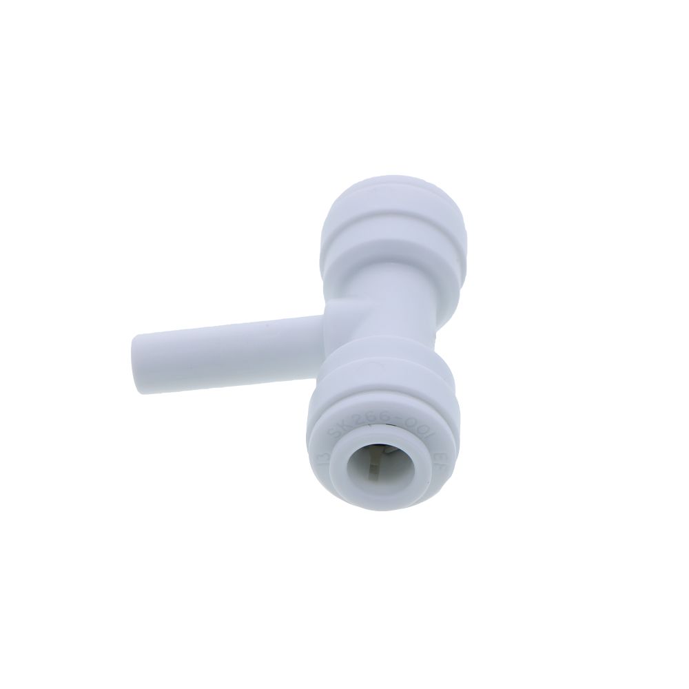 John Guest Branch Stem Tee - 1/4 x 1/4 x 1/4 OD Stem Branch