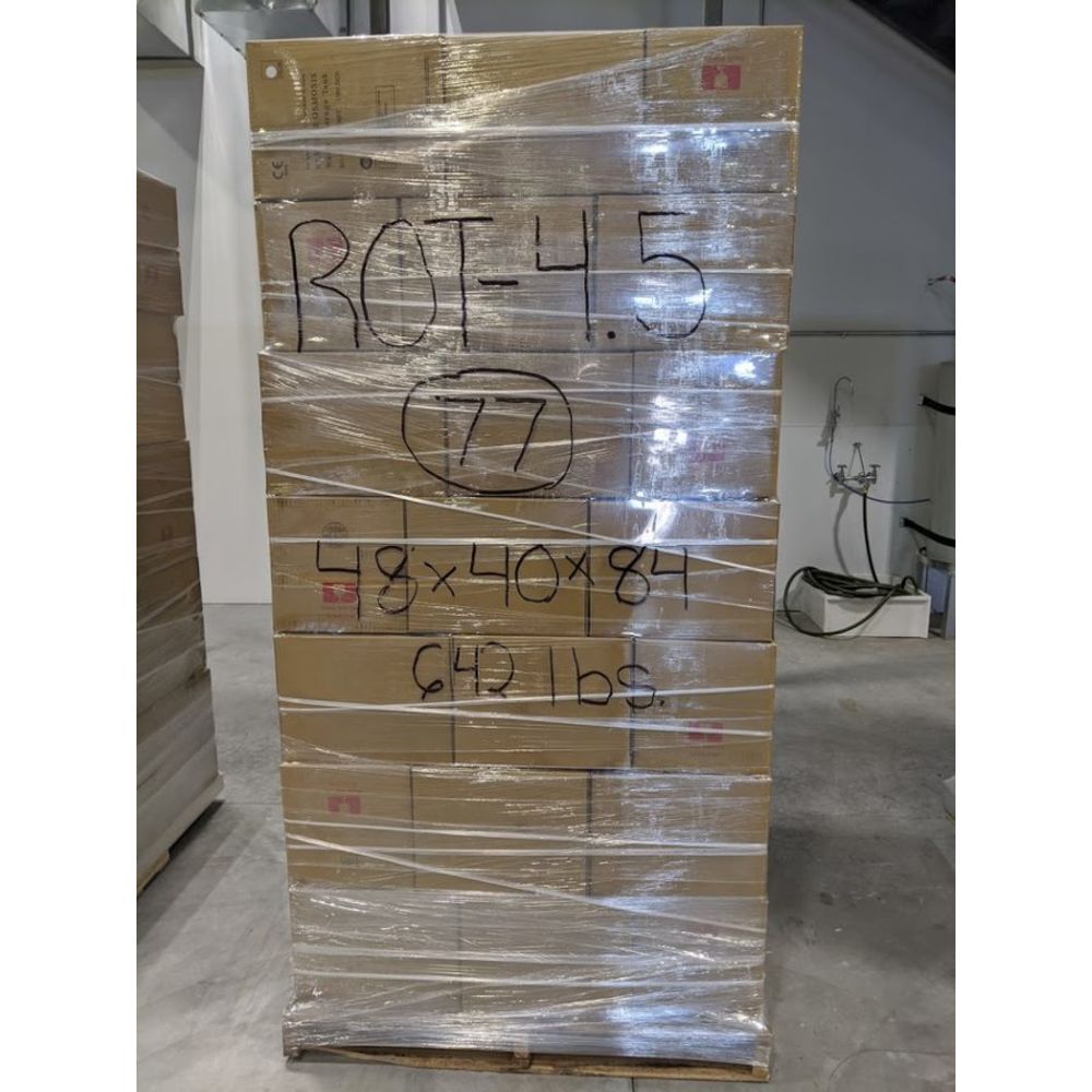 PAE RO-132 Reverse Osmosis Storage Tank Powder Coated Steel 4.5 Gal - Pallet [88 Units]