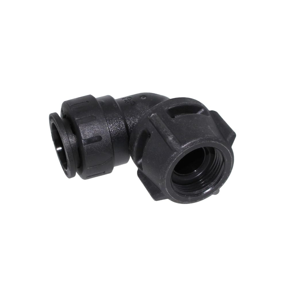 John Guest ProLock Female Elbow Connector NPS - 3/4 CTS x 1-1/4 NPS