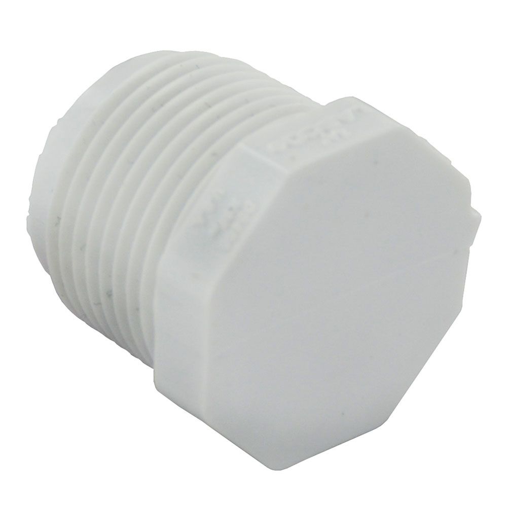 Schedule 40 PVC 3/4 Plug MPT