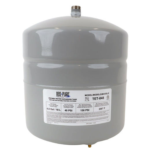 Neo-Pure Thermal Expansion Tank 4.8 gal 3/4 MNPT