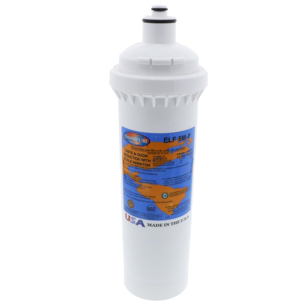Omnipure ELF5M-P Everpure Compatible 5M Carbon Block/CTO/Scale 10,000 gal Filter