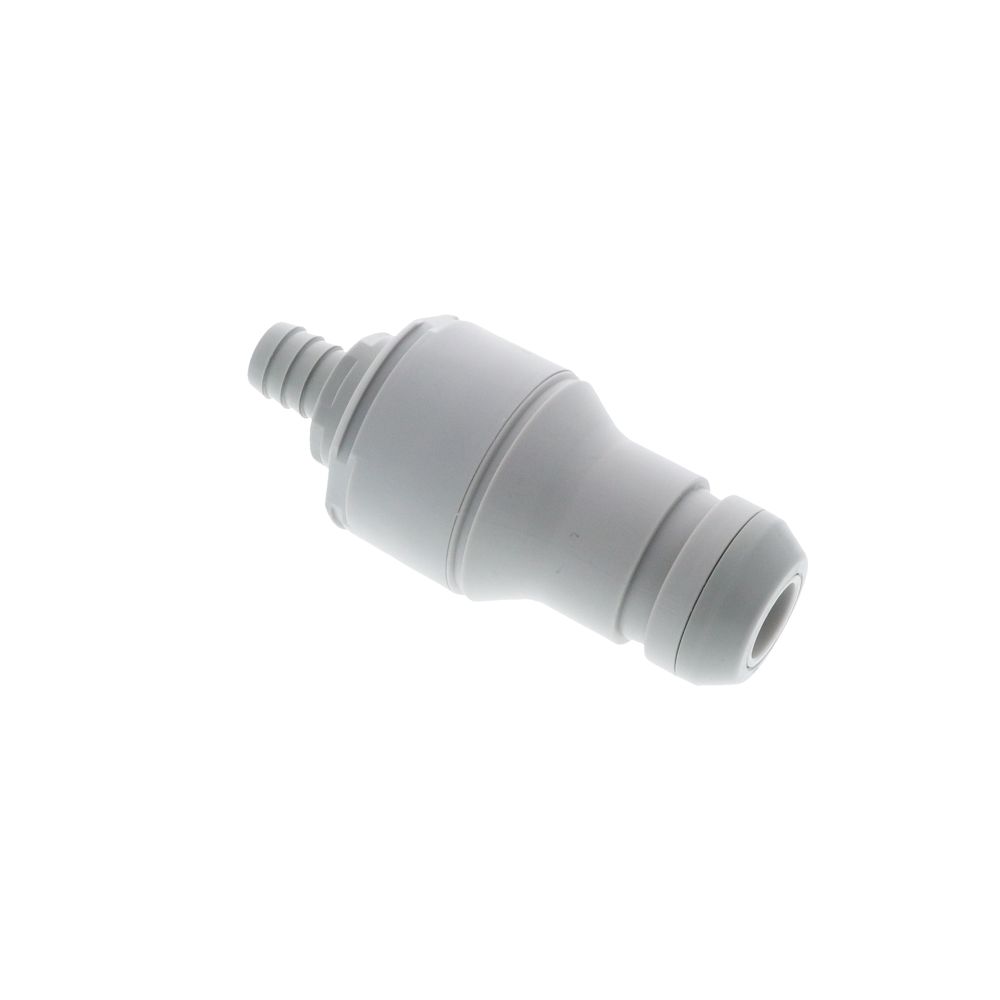NSHD22008 Valved In-Line Coupling Insert 1/2" ID Barb