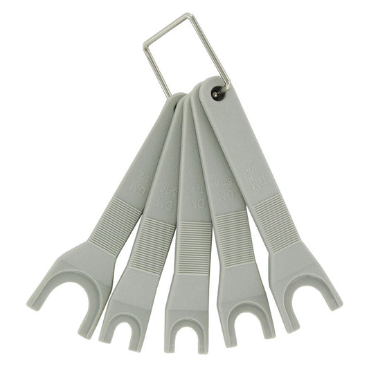 DMfit ASP Collet Release Tool Set - 3/16, 1/4, 5/16, 3/8, 1/2