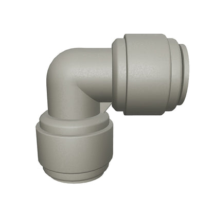 NeoFit - Acetal Gray Union Elbow 3/8" tube x 3/8" tube