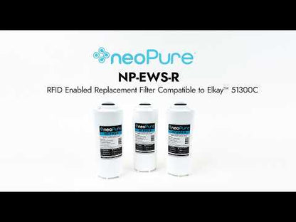 neoPure NP-EWS-R RFID Enabled Replacement Filter Compatible to Elkay™ 51300C