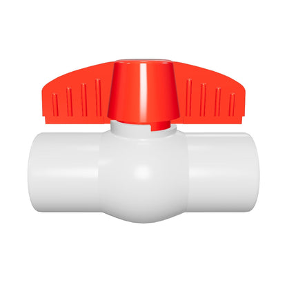 Schedule 40 PVC Molded-In-Place Ball Valve 1" FPT