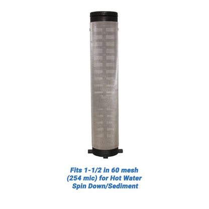 Rusco/Vu-Flow Hot Water Filter Screens for Spin-Down/Sediment Filters