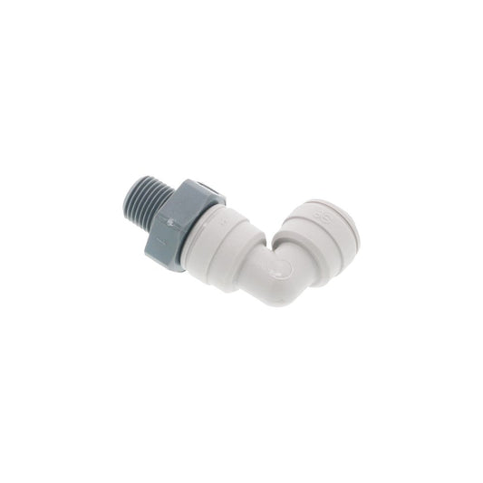 John Guest Swivel Elbow NPTF - 1/4 x 1/8  NPTF