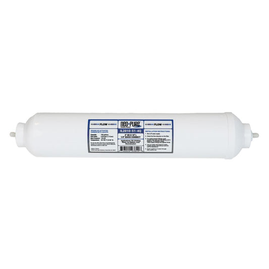Neo-Pure IL2010-51-4Q Inline Calcite/Coco Shell GAC - 10 x 2 1/4 QC Filter