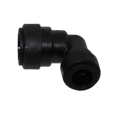 John Guest ProLock Black Reducing Elbow - 3/4 CTS x 1/2 CTS