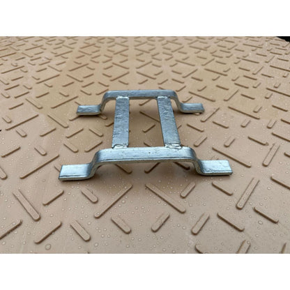 Ground Protection Mat 4-Way Over Mount Connector