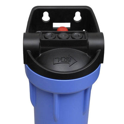 Pentek 150574 10" 3G Standard Filter Housing Black/Blue MM IB w/ PR - 3/4" FPT