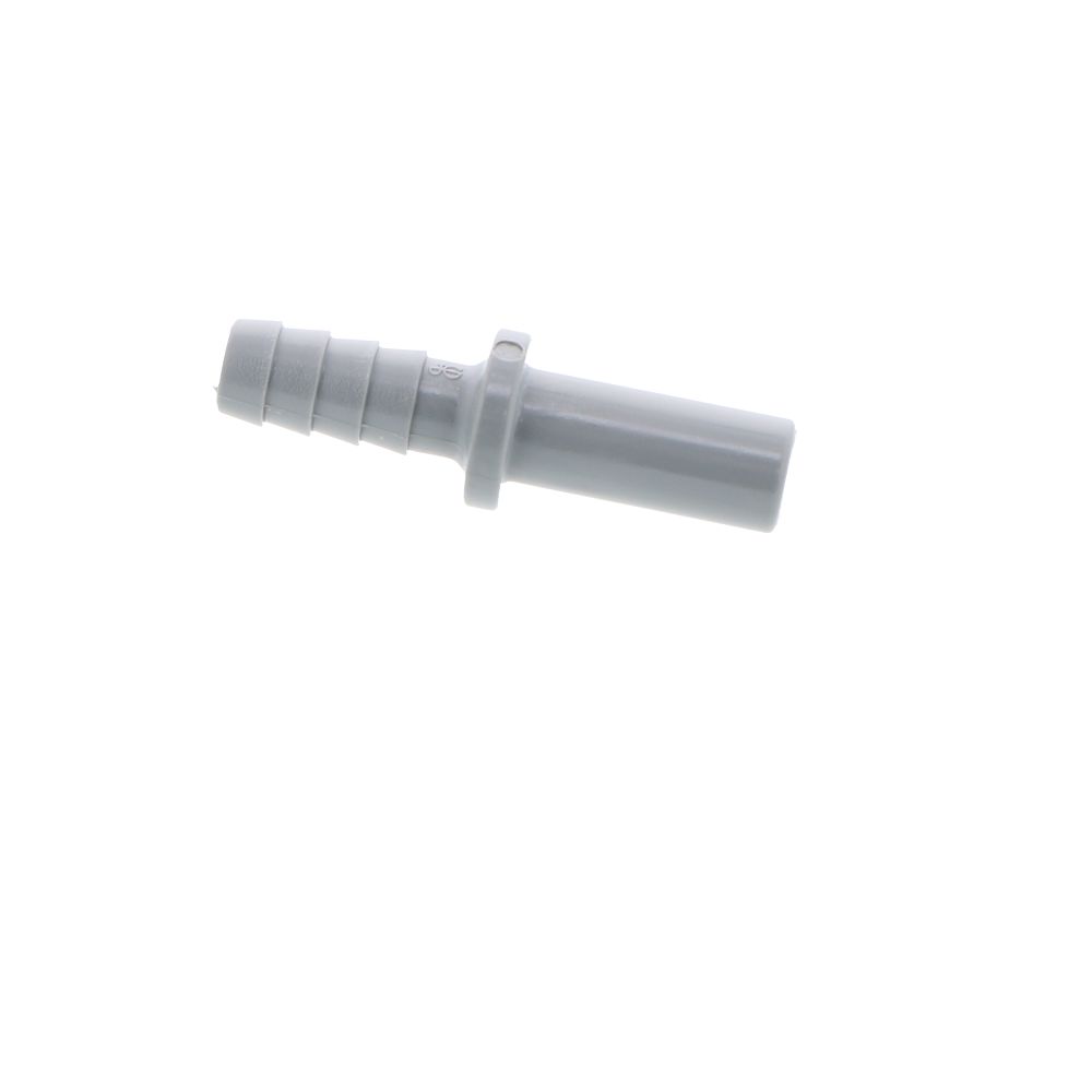 John Guest Stem Barb Connector  - 3/8 OD Stem x 5/16 ID Barb