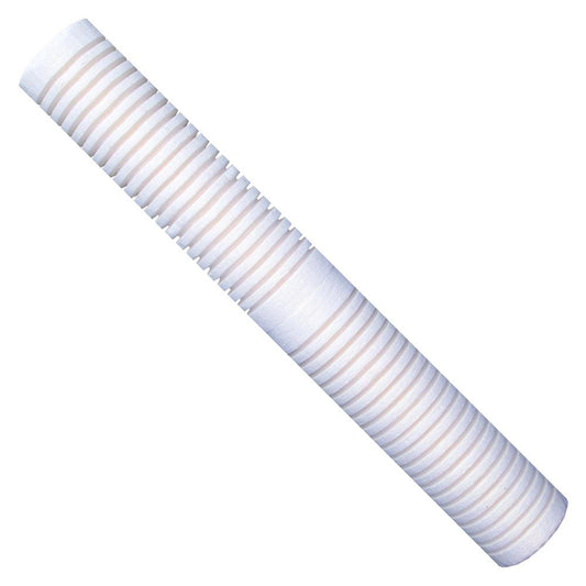 3M RT19B16G20NN 19-1/2" PolyKLEAN Grooved Polypropylene Rigid Thermal Bonded Filter