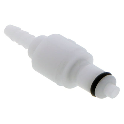 10400 NSF Valved In-Line Hose Barb Coupling Insert 1/8 ID Barb