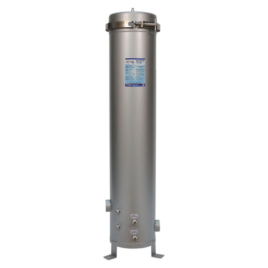 Neo-Pure 7 Round 40" Multi-Cartridge Stainless Steel Housing