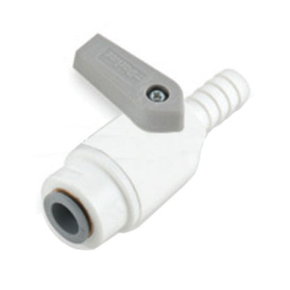 Parker Liquifit Par-Barb Valve Union Connector - 1/4 ID Barb x 1/4 QC