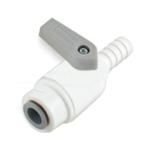 Parker Liquifit Par-Barb Valve Union Connector - 1/4 ID Barb x 1/4 QC