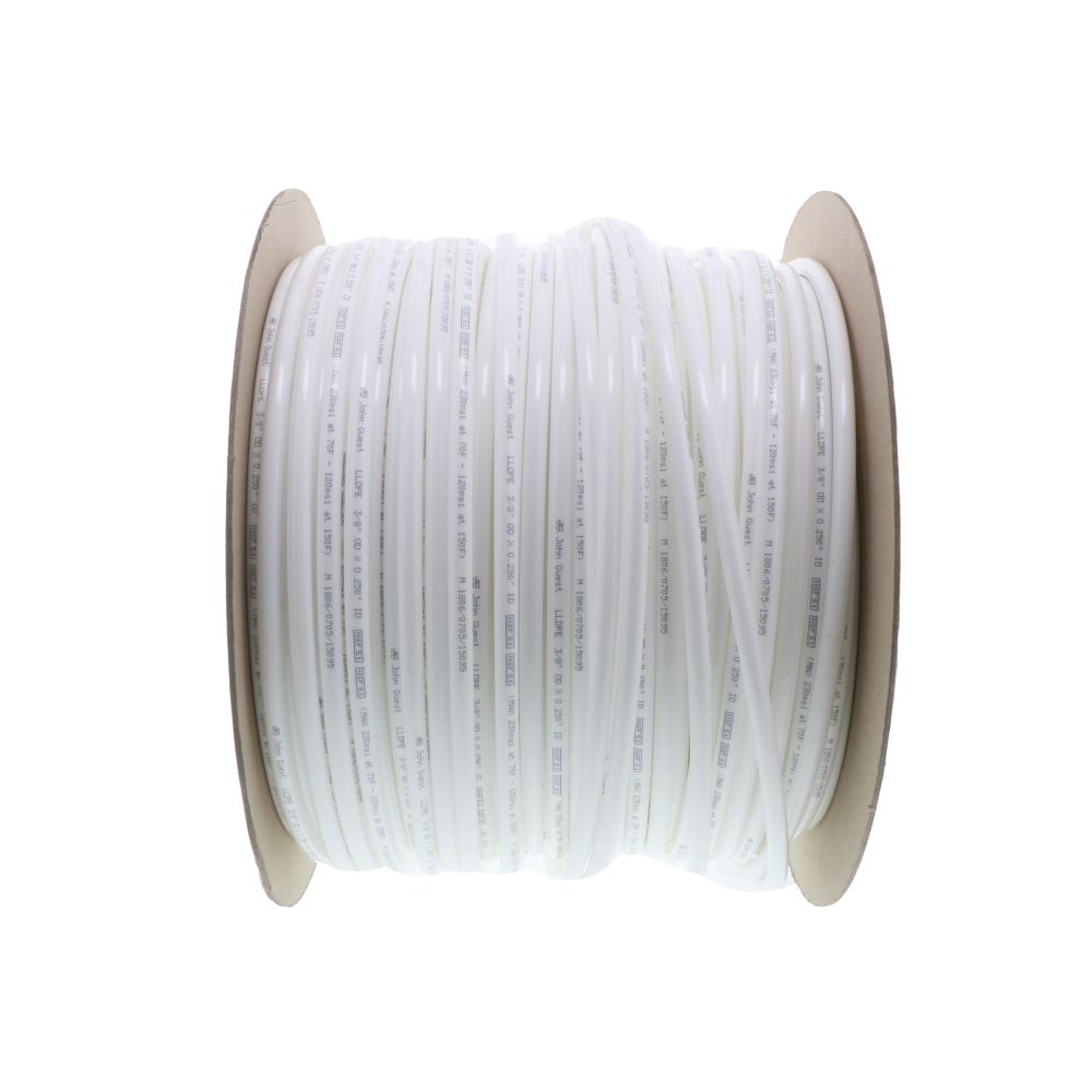 John Guest Natural 3/8" OD LLDPE Polyethylene Tubing