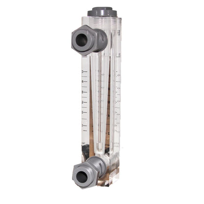 Neo-Pure Panel Mount Flowmeter 0.2-2GPM 3/8" MNPT