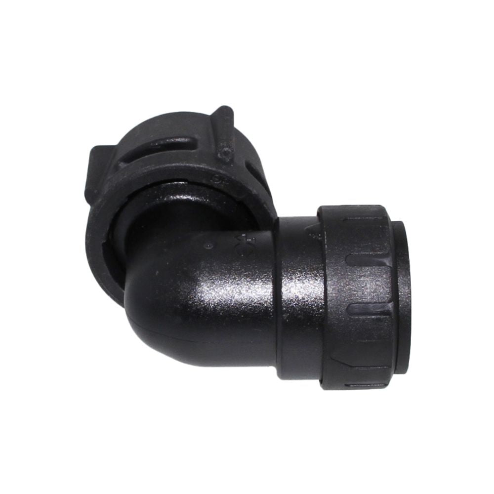 John Guest ProLock Female Elbow Connector NPS - 3/4 CTS x 1-1/4 NPS