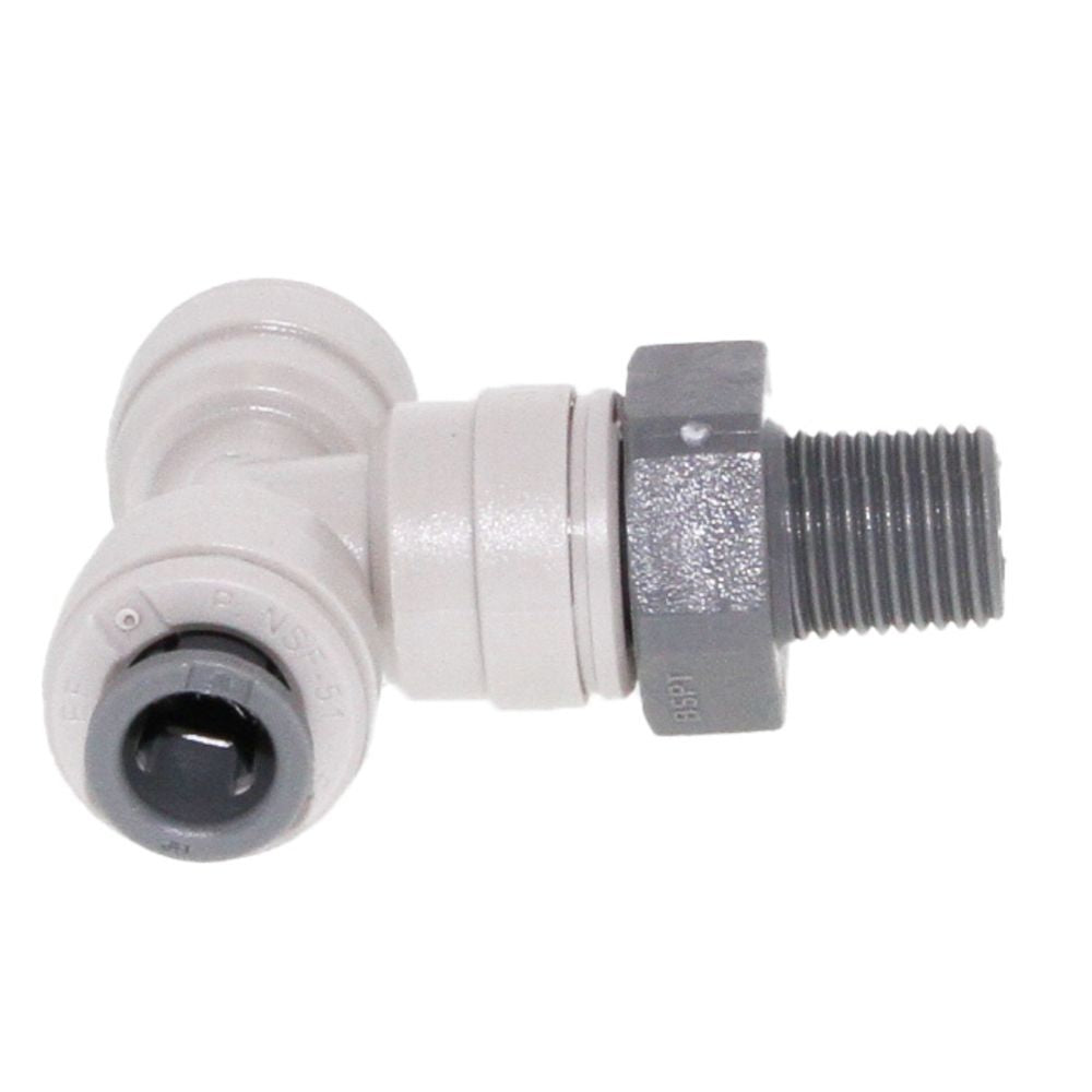 John Guest Swivel Branch Tee NPTF - 1/4 x1/4  NPTF