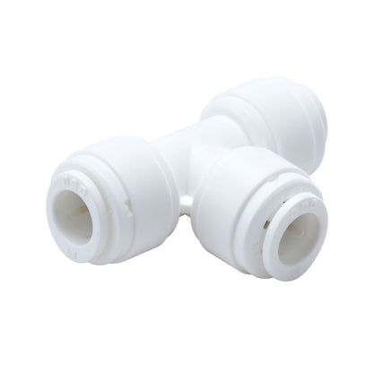 NeoFit - Acetal White Union Tee- 3/16" tube OD