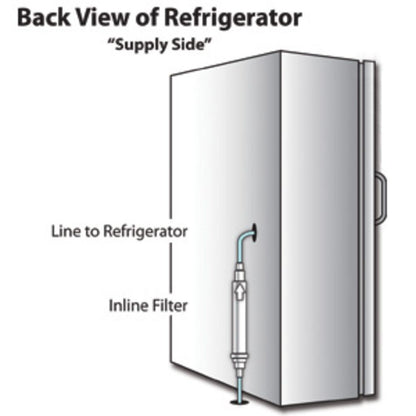 Pentek IC-101L Taste/Odor Inline RO Postfilter 1/4" FPT