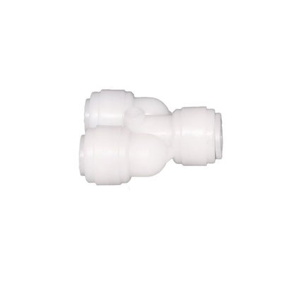 NeoFit - Acetal White Two Way Divider 3/8" in x 1/4" out