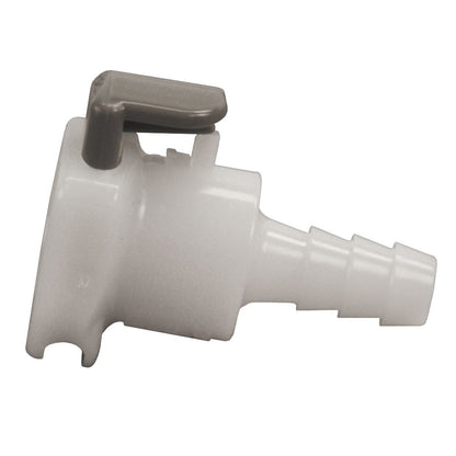 40700 NSF Non-Valved In-Line Hose Barb Coupling Body 1/4 ID Barb