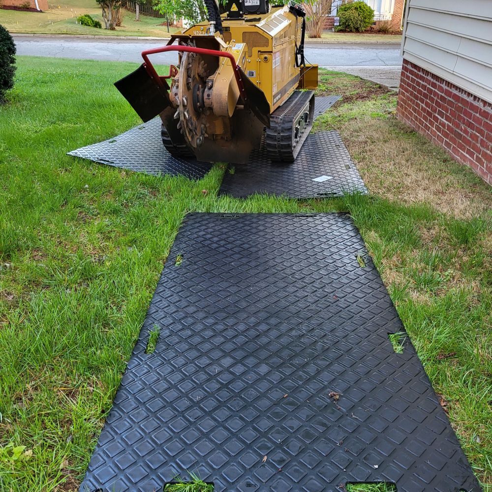 HDPE Ground Protection Mats 3'x8'