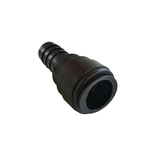 NeoFit - Acetal Black Barb Connector 22mm Tube x 3/4" barb