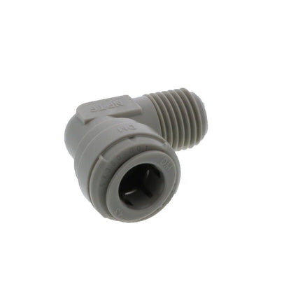 DMfit Elbow Male Connector - 3/8" Push-In x 1/4" NPTF