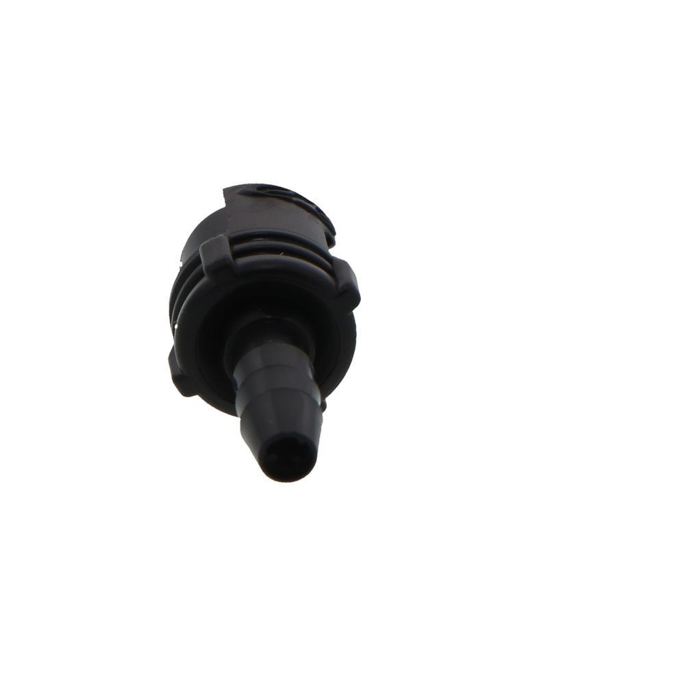 SMFD02MBLK Valved Inline Hose Barb Black Coupling Body 1/8 ID Barb