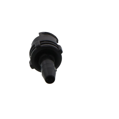 SMFD02MBLK Valved Inline Hose Barb Black Coupling Body 1/8 ID Barb