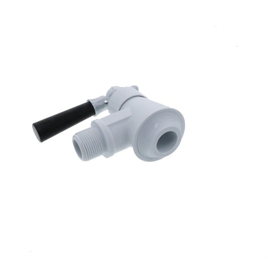 Tomlinson 1000816 350 3/4" NPS Thread Series Plastic No-Drip Soft Serve Ice Cream Dispenser Faucet