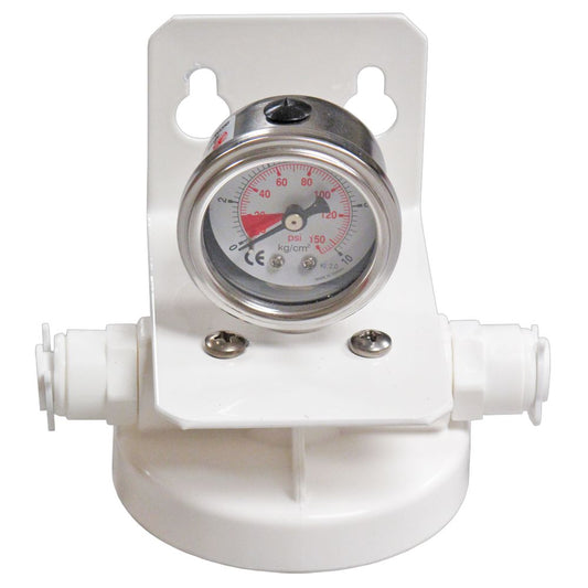 BevGuard BSS-G Single Filter Head with Bracket and Gauge