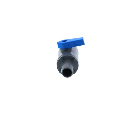 SMC Inline Ball Valve PVC Barb - 1/2 ID Barb x 1/2 ID Barb