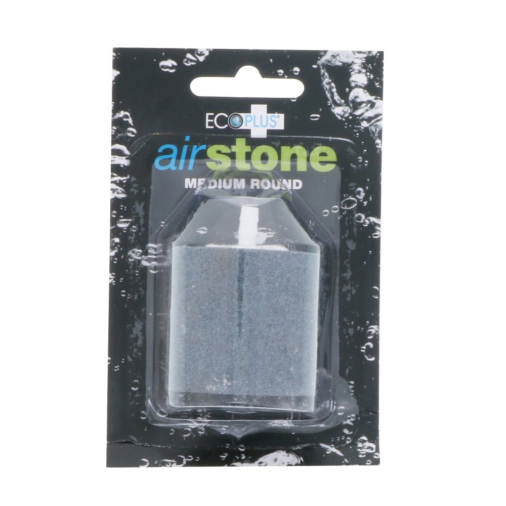 EcoPlus Aquarium Medium Air Stone - Round