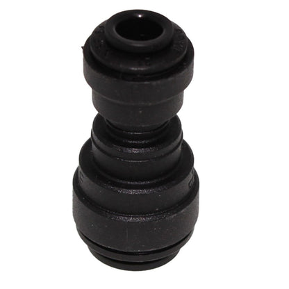 John Guest Reducing Union Black Polypropylene  - 1/2 x 3/8