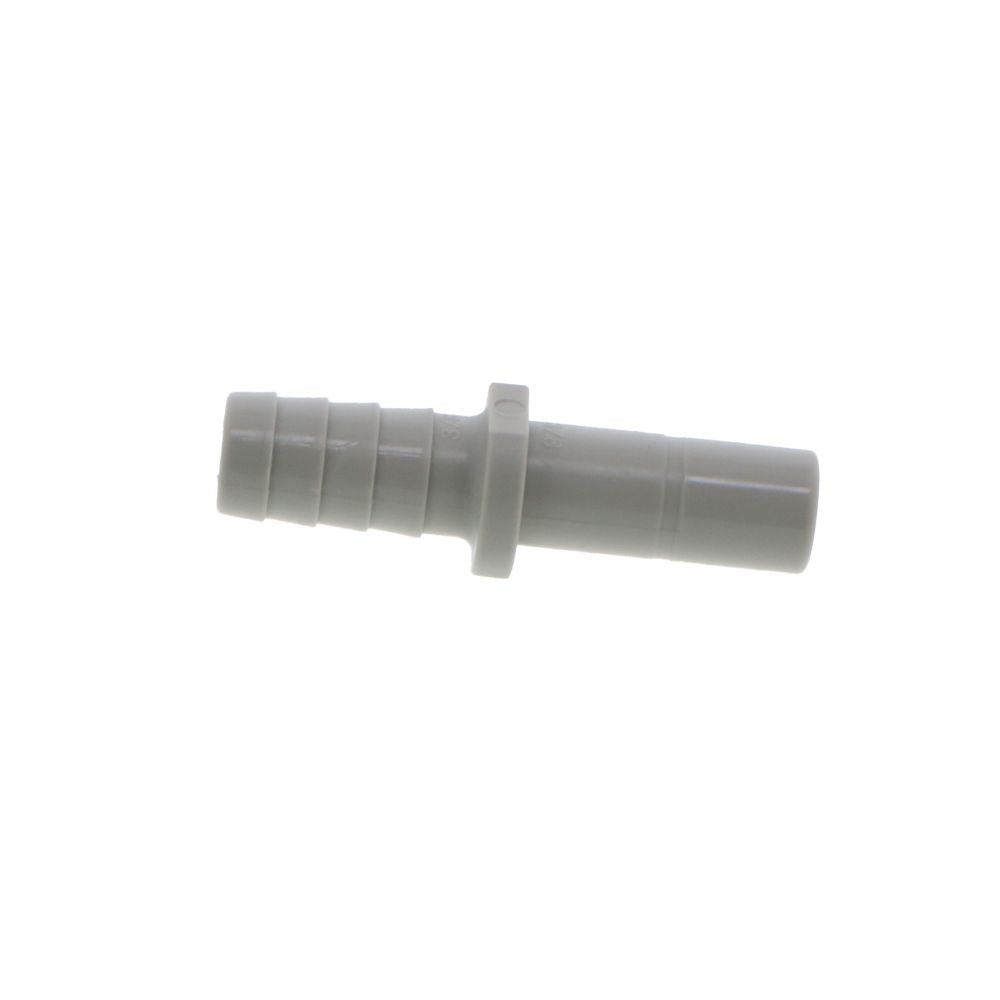 DMfit Stem Barb Straight Connector - 3/8" OD Stem x 3/8" ID Barb