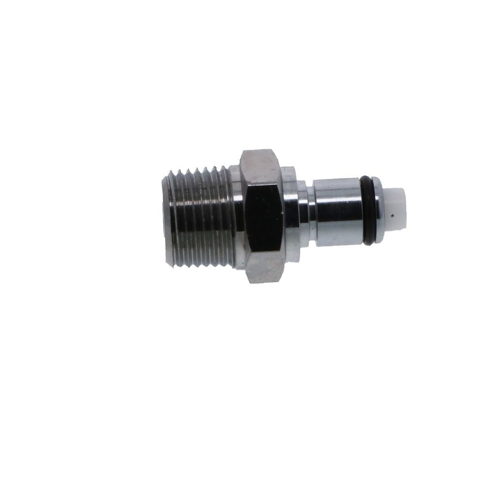 LCD24006 Valved Male Thread Coupling Insert 3/8 NPT