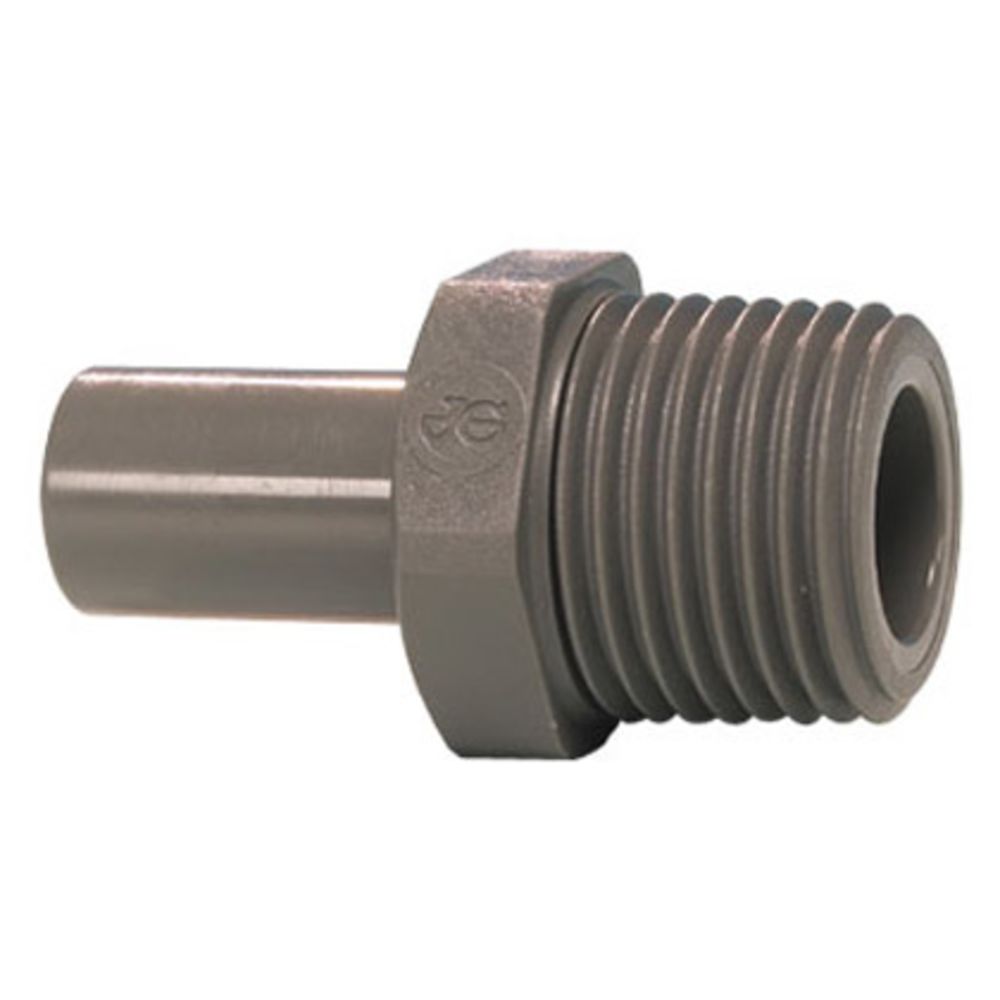 John Guest Swivel Elbow NPTF - 3/8 x 3/8  NPTF