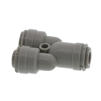 DMfit Two Way Divider - 1/4" x 1/4" x 1/4" Push-In