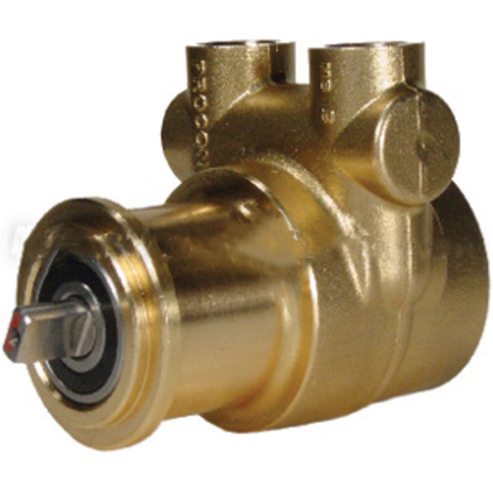 Procon Pump NSF Brass 80 GPH 3/8" NPT - 250 psi w/ .188" Double Flat Drive [Clamp-on]