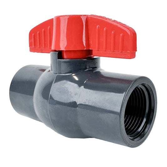 Schedule 80 PVC Molded-In-Place Ball Valve 1" FIPS
