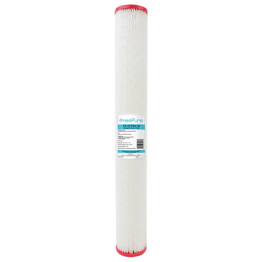 Neo-Pure PS-27200-10 20" High Efficiency Pleated Filter 10 Micron